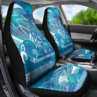 Kuri Dog Waka New Zealand Matariki Car Seat Cover Ocean Sharks Maori Tattoo LT14 - Polynesian Pride