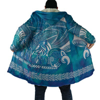 Kuri Dog Waka New Zealand Matariki Cloak Ocean Sharks Maori Tattoo LT14 - Polynesian Pride