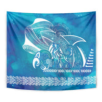 Kuri Dog Waka New Zealand Matariki Tapestry Ocean Sharks Maori Tattoo LT14 - Polynesian Pride