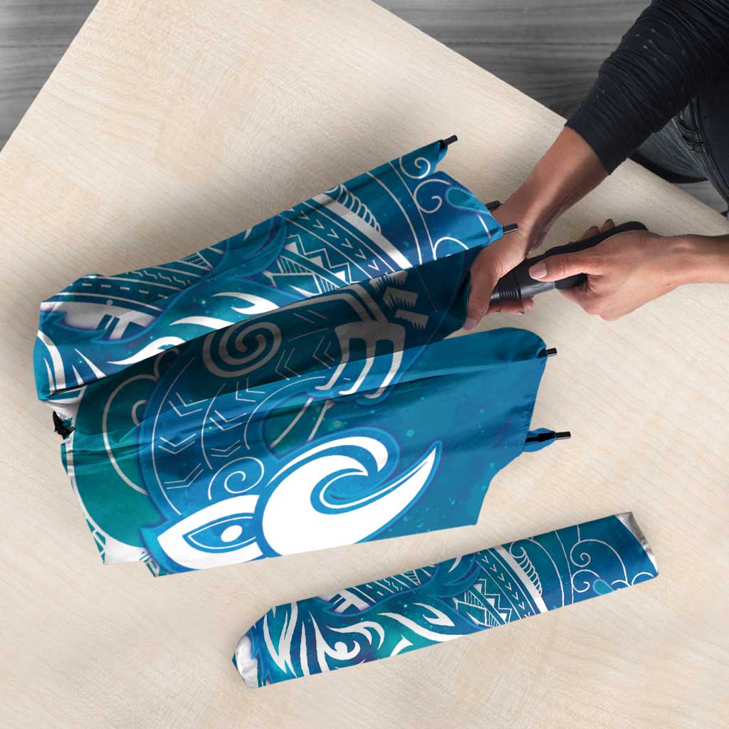 Kuri Dog Waka New Zealand Matariki Umbrella Ocean Sharks Maori Tattoo LT14 - Polynesian Pride