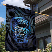 Tuna Eel New Zealand Matariki Garden Flag He Piko He Taniwha Maori Pattern