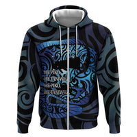 Tuna Eel New Zealand Matariki Hoodie He Piko He Taniwha Maori Pattern