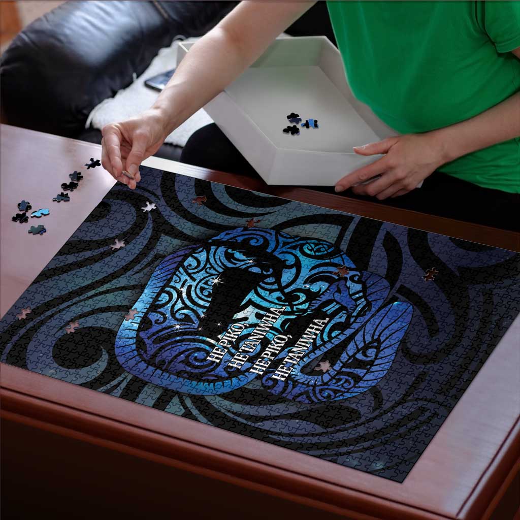 Tuna Eel New Zealand Matariki Puzzle He Piko He Taniwha Maori Pattern