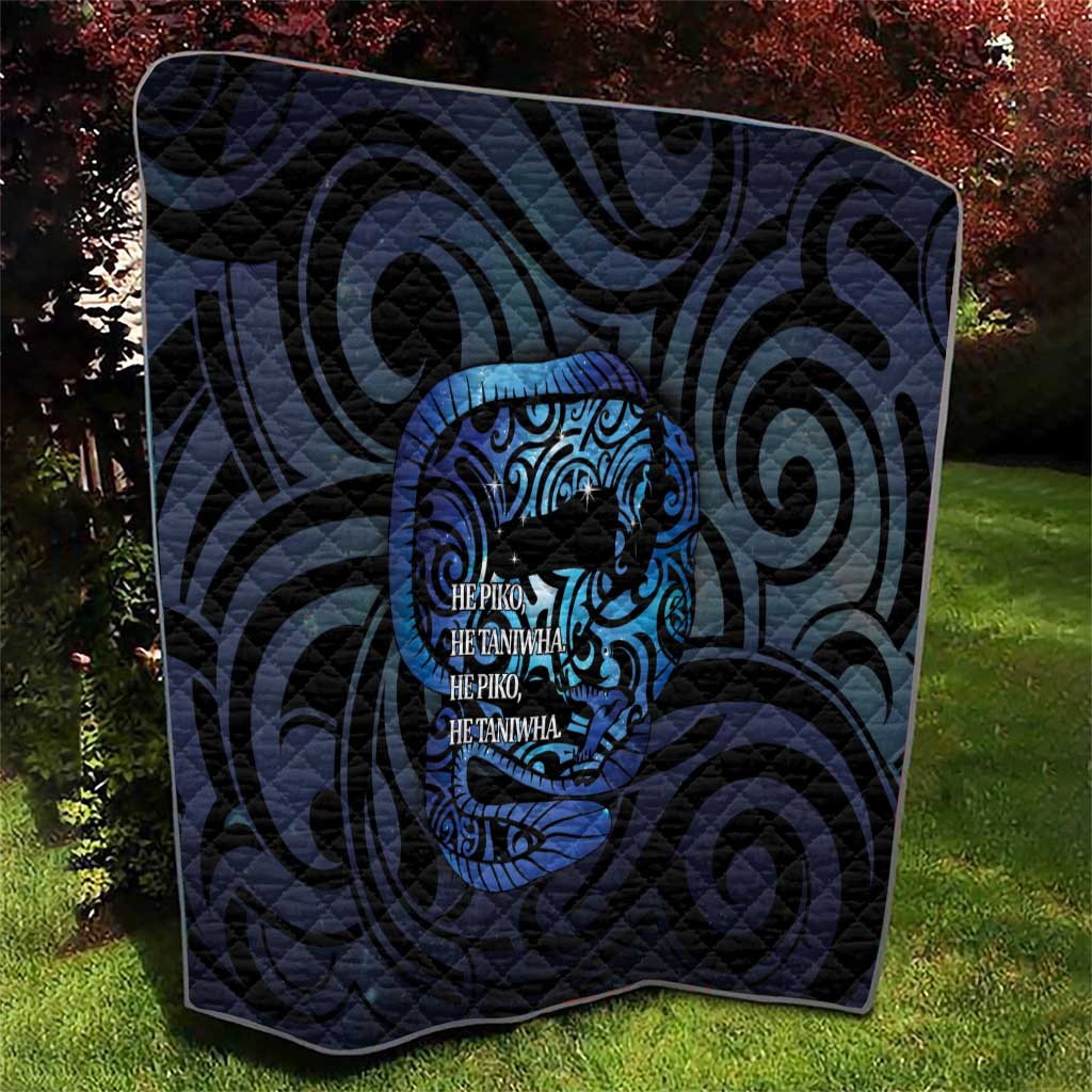 Tuna Eel New Zealand Matariki Quilt He Piko He Taniwha Maori Pattern LT14 - Polynesian Pride