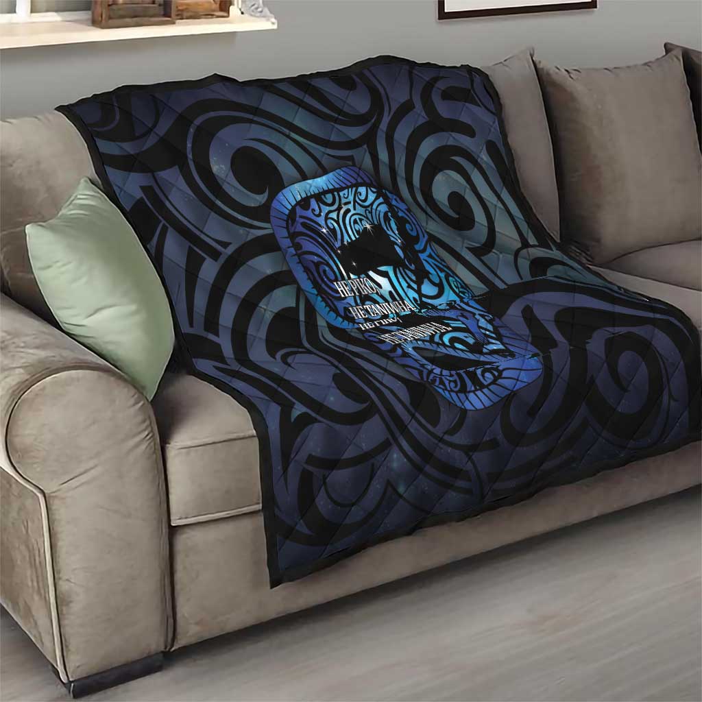 Tuna Eel New Zealand Matariki Quilt He Piko He Taniwha Maori Pattern LT14 - Polynesian Pride