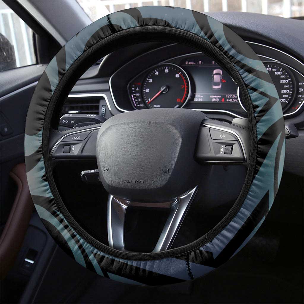 Tuna Eel New Zealand Matariki Steering Wheel Cover He Piko He Taniwha Maori Pattern LT14 - Polynesian Pride