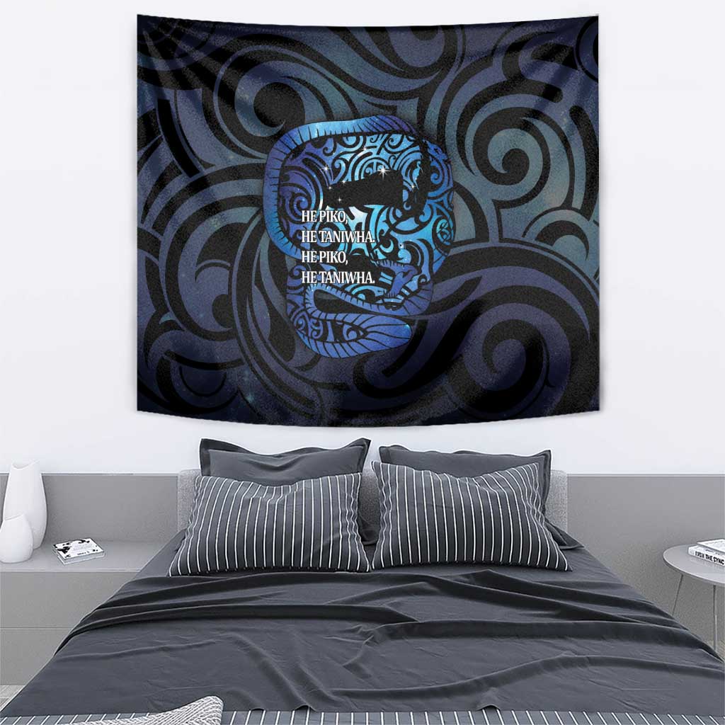 Tuna Eel New Zealand Matariki Tapestry He Piko He Taniwha Maori Pattern