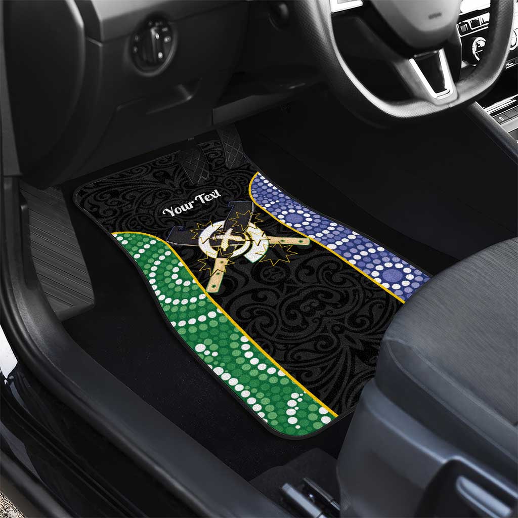 Personalised South Sea Islanders National Recognition Day Car Mats Australia Aboriginal Vanuatu Pig Tusk LT14 - Polynesian Pride