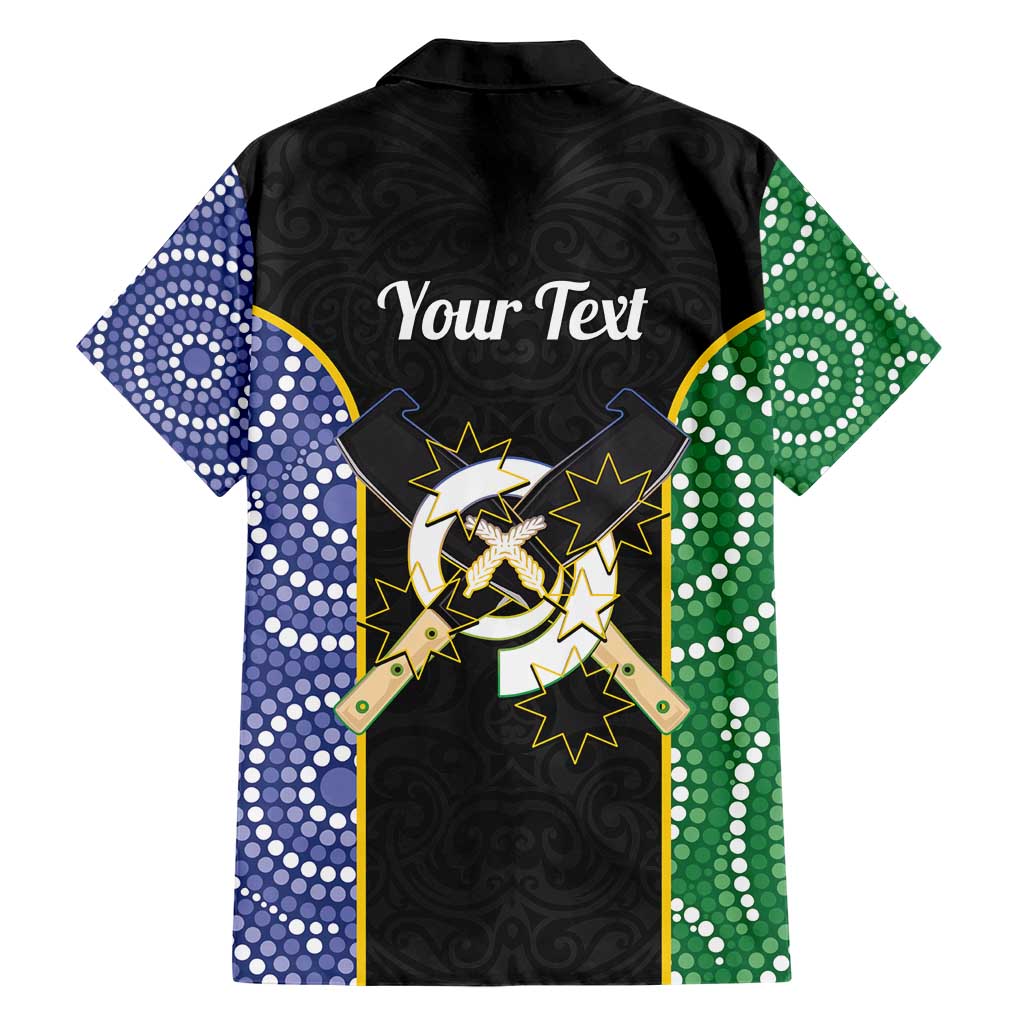 Personalised South Sea Islanders National Recognition Day Family Matching Short Sleeve Bodycon Dress and Hawaiian Shirt Australia Aboriginal Vanuatu Pig Tusk LT14 - Polynesian Pride