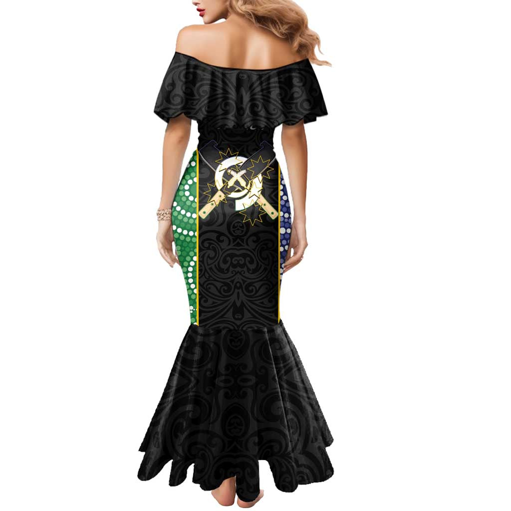 Personalised South Sea Islanders National Recognition Day Mermaid Dress Australia Aboriginal Vanuatu Pig Tusk LT14 - Polynesian Pride