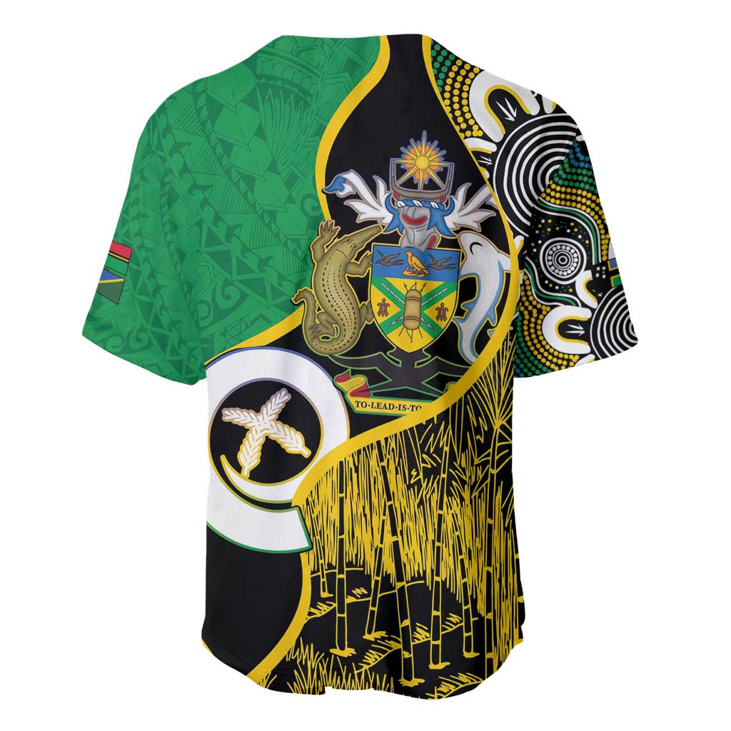 Australian South Sea Islanders National Recognition Day Baseball Jersey Solomon Islands And Vanuatu Culture LT14 - Polynesian Pride