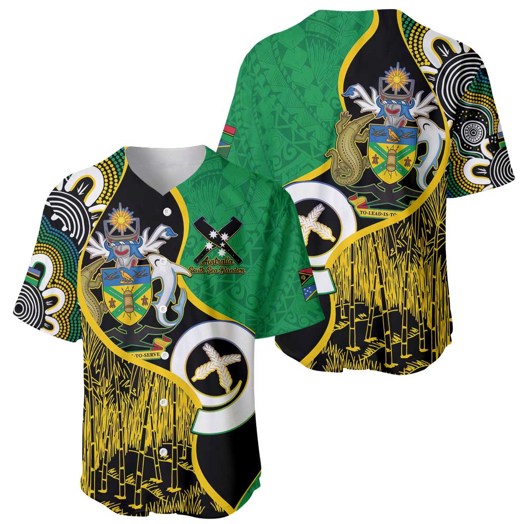 Australian South Sea Islanders National Recognition Day Baseball Jersey Solomon Islands And Vanuatu Culture LT14 - Polynesian Pride