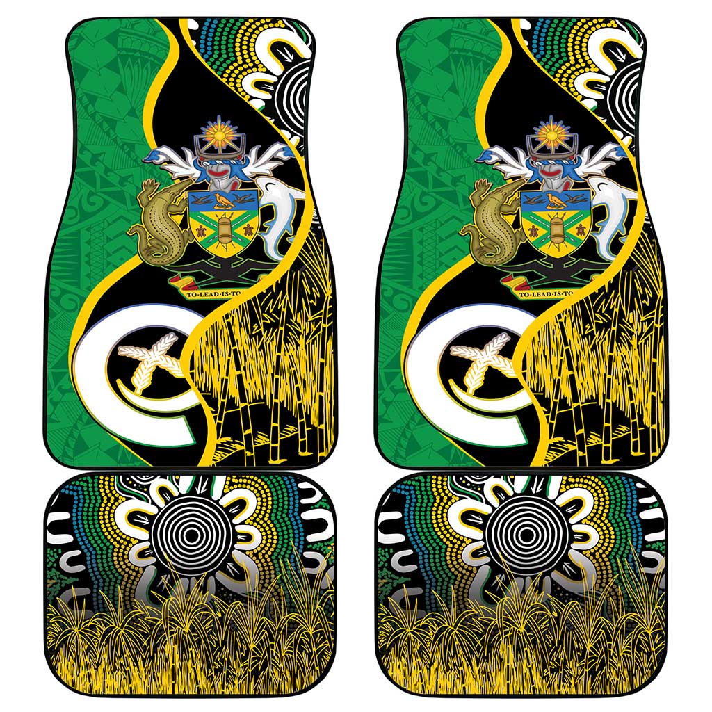 Australian South Sea Islanders National Recognition Day Car Mats Solomon Islands And Vanuatu Culture LT14 - Polynesian Pride