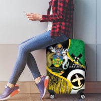 Australian South Sea Islanders National Recognition Day Luggage Cover Solomon Islands And Vanuatu Culture LT14 - Polynesian Pride