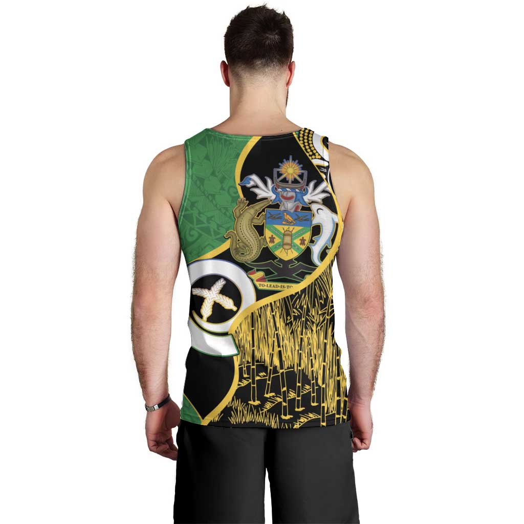 Australian South Sea Islanders National Recognition Day Men Tank Top Solomon Islands And Vanuatu Culture LT14 - Polynesian Pride