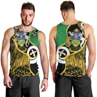 Australian South Sea Islanders National Recognition Day Men Tank Top Solomon Islands And Vanuatu Culture LT14 - Polynesian Pride