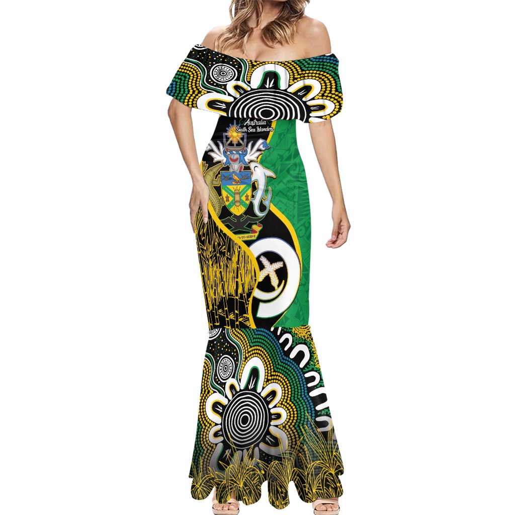 Australian South Sea Islanders National Recognition Day Mermaid Dress Solomon Islands And Vanuatu Culture LT14 - Polynesian Pride