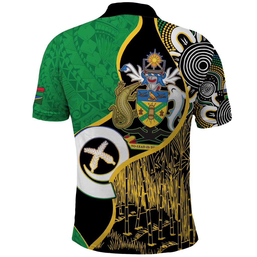 Australian South Sea Islanders National Recognition Day Polo Shirt Solomon Islands And Vanuatu Culture LT14 - Polynesian Pride