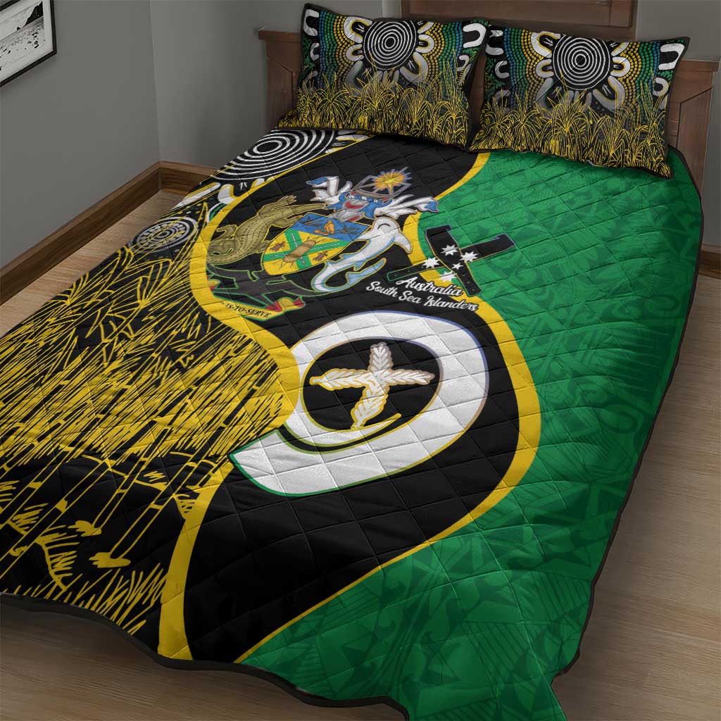 Australian South Sea Islanders National Recognition Day Quilt Bed Set Solomon Islands And Vanuatu Culture LT14 - Polynesian Pride