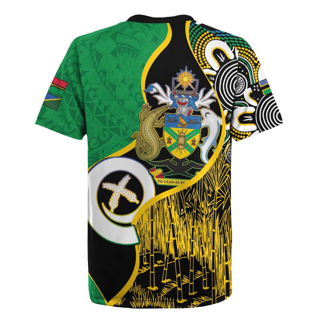 Australian South Sea Islanders National Recognition Day Rugby Jersey Solomon Islands And Vanuatu Culture LT14 - Polynesian Pride