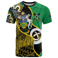 Australian South Sea Islanders National Recognition Day T Shirt Solomon Islands And Vanuatu Culture LT14 Black - Polynesian Pride