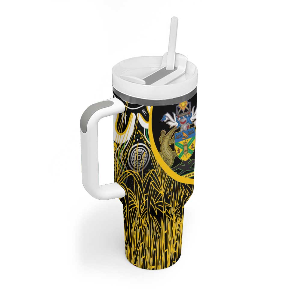 Australian South Sea Islanders National Recognition Day Tumbler With Handle Solomon Islands And Vanuatu Culture LT14 - Polynesian Pride