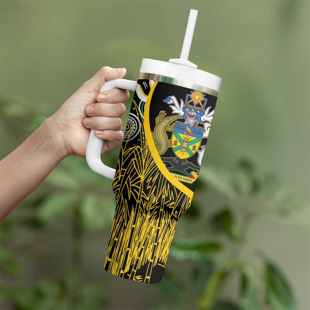 Australian South Sea Islanders National Recognition Day Tumbler With Handle Solomon Islands And Vanuatu Culture LT14 - Polynesian Pride