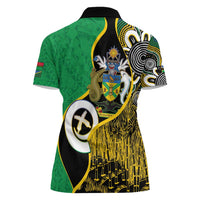 Australian South Sea Islanders National Recognition Day Women Polo Shirt Solomon Islands And Vanuatu Culture LT14 - Polynesian Pride
