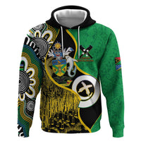 Australian South Sea Islanders National Recognition Day Zip Hoodie Solomon Islands And Vanuatu Culture LT14 Pullover Hoodie Black - Polynesian Pride