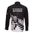 New Zealand Silver Fern Rugby Long Sleeve Button Shirt All Black Go Champions Maori Pattern LT14