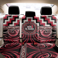 Aotearoa Ngai Te Rangi Back Car Seat Cover Maori Iwi Poutama Puhoro Tattoo LT14 - Polynesian Pride