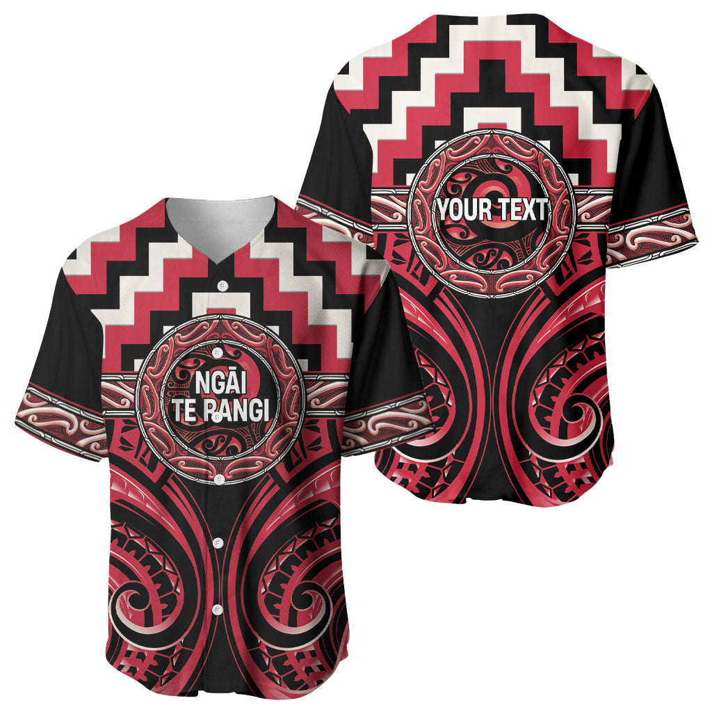 Aotearoa Ngai Te Rangi Personalised Baseball Jersey Maori Iwi Poutama Puhoro Tattoo LT14 - Polynesian Pride