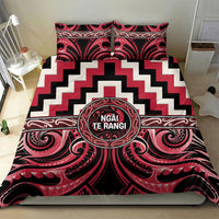 Aotearoa Ngai Te Rangi Bedding Set Maori Iwi Poutama Puhoro Tattoo LT14 - Polynesian Pride