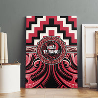 Aotearoa Ngai Te Rangi Canvas Wall Art Maori Iwi Poutama Puhoro Tattoo LT14 - Polynesian Pride