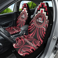 Aotearoa Ngai Te Rangi Car Seat Cover Maori Iwi Poutama Puhoro Tattoo LT14 - Polynesian Pride