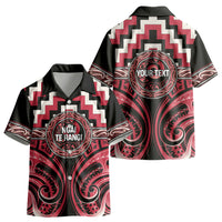 Aotearoa Ngai Te Rangi Personalised Kid Hawaiian Shirt Maori Iwi Poutama Puhoro Tattoo LT14 - Polynesian Pride