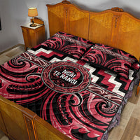 Aotearoa Ngai Te Rangi Quilt Bed Set Maori Iwi Poutama Puhoro Tattoo LT14 - Polynesian Pride