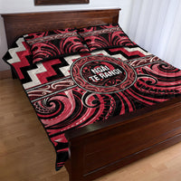 Aotearoa Ngai Te Rangi Quilt Bed Set Maori Iwi Poutama Puhoro Tattoo LT14 - Polynesian Pride