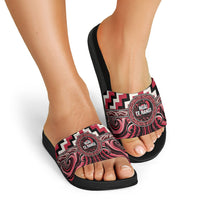 Aotearoa Ngai Te Rangi Slide Sandals Maori Iwi Poutama Puhoro Tattoo LT14 - Polynesian Pride