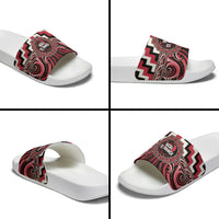 Aotearoa Ngai Te Rangi Slide Sandals Maori Iwi Poutama Puhoro Tattoo LT14 - Polynesian Pride