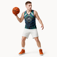 Aotearoa Ngati Ranginui Personalised Basketball Jersey Maori Iwi Poutama Puhoro Tattoo LT14 - Polynesian Pride
