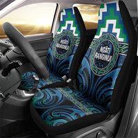 Aotearoa Ngati Ranginui Car Seat Cover Maori Iwi Poutama Puhoro Tattoo LT14 - Polynesian Pride