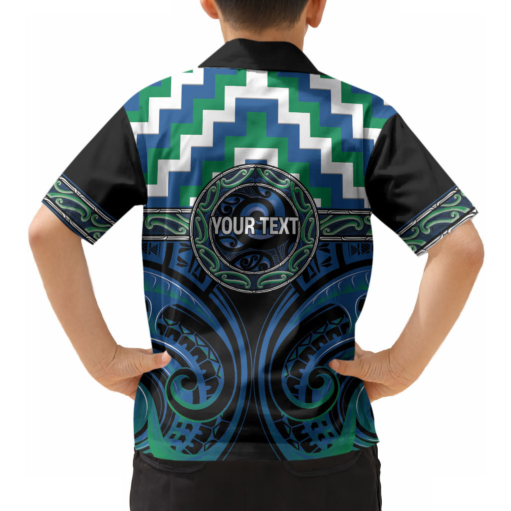 Aotearoa Ngati Ranginui Personalised Hawaiian Shirt Maori Iwi Poutama Puhoro Tattoo LT14 - Polynesian Pride