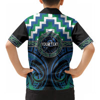Aotearoa Ngati Ranginui Personalised Hawaiian Shirt Maori Iwi Poutama Puhoro Tattoo LT14 - Polynesian Pride