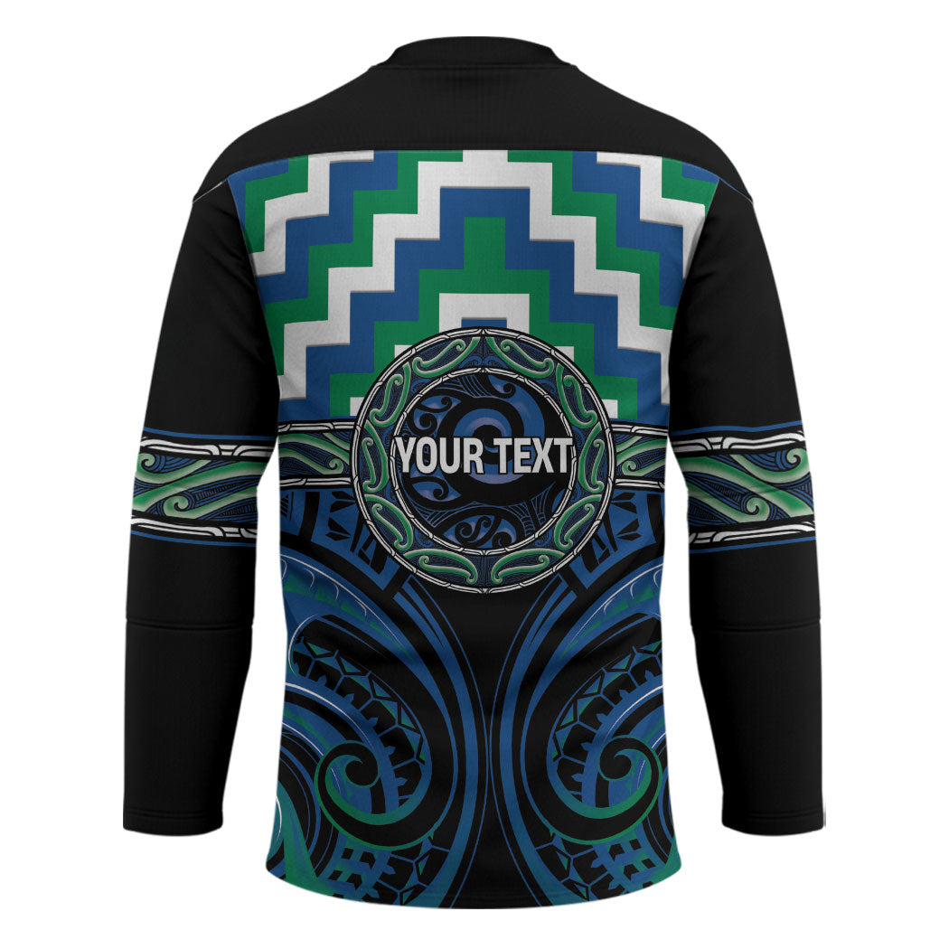 Aotearoa Ngati Ranginui Personalised Hockey Jersey Maori Iwi Poutama Puhoro Tattoo LT14 - Polynesian Pride