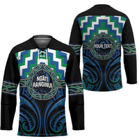 Aotearoa Ngati Ranginui Personalised Hockey Jersey Maori Iwi Poutama Puhoro Tattoo LT14 - Polynesian Pride