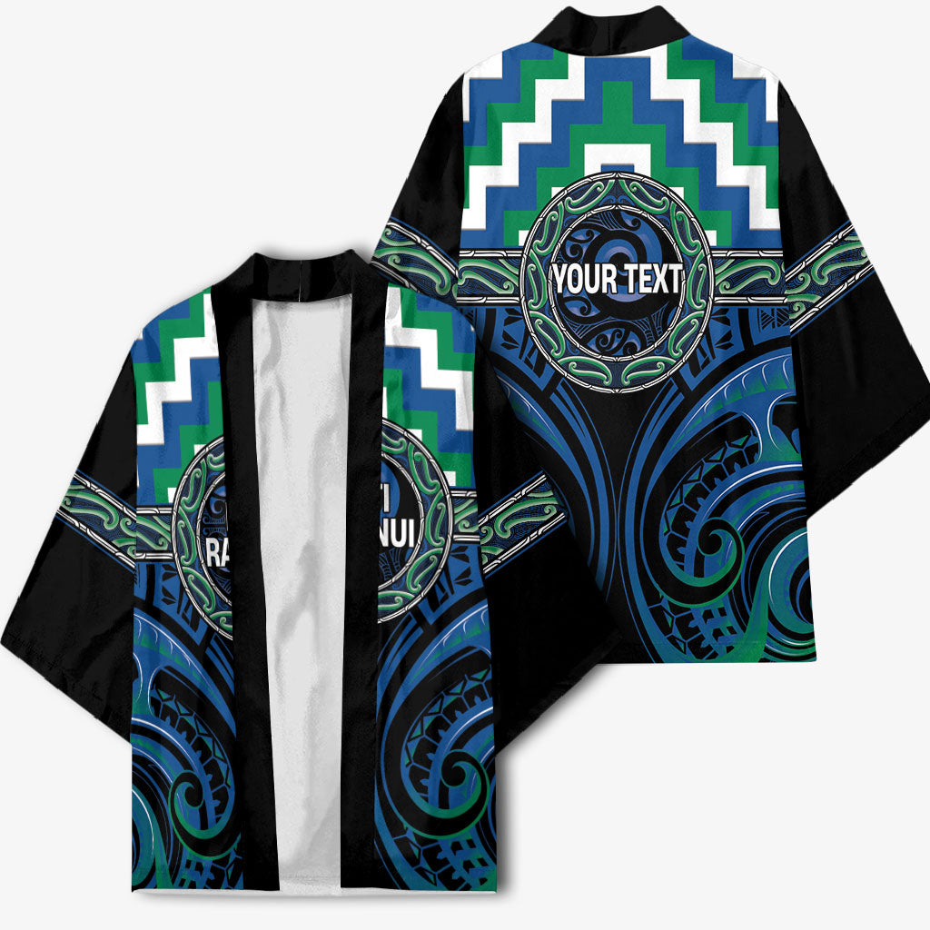 Aotearoa Ngati Ranginui Personalised Kimono Maori Iwi Poutama Puhoro Tattoo LT14 - Polynesian Pride