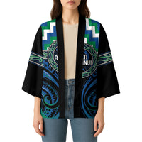 Aotearoa Ngati Ranginui Personalised Kimono Maori Iwi Poutama Puhoro Tattoo LT14 - Polynesian Pride