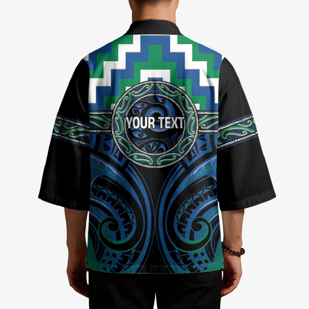 Aotearoa Ngati Ranginui Personalised Kimono Maori Iwi Poutama Puhoro Tattoo LT14 - Polynesian Pride
