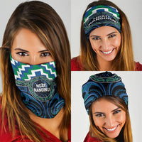 Aotearoa Ngati Ranginui Neck Gaiter Maori Iwi Poutama Puhoro Tattoo LT14 - Polynesian Pride